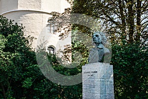 Pushkin Monument in Weimar, Germany photo